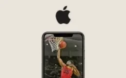 iPhone playing live sport